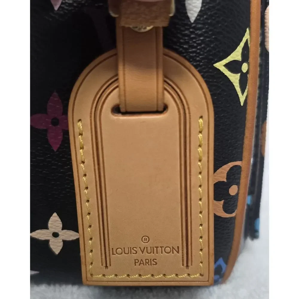 Louis Vuitton Monogram Multicolore Black Murakami Rina Crossbody w/COA